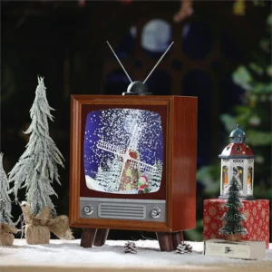 🎅Christmas Pre-Sale-50% OFF🎄Snowing Christmas Retro TV