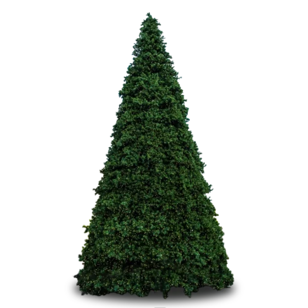 20' Town Square Frame Tree, Co-Axial Warm White LED Lights