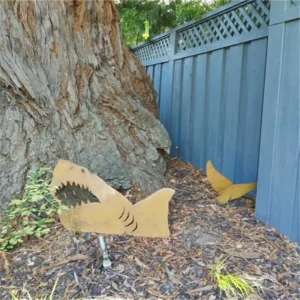 （HOT SALE）The Strongest Terrestrial Shark-Garden Decoration