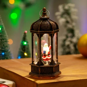 (🎄Early Christmas Sale NOW-50% OFF) LED Lighted Spinning Christmas Lantern🔥Buy More Save More🔥