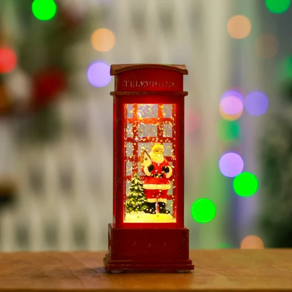 (🎄Early Christmas Sale NOW-50% OFF) LED Lighted Spinning Christmas Lantern🔥Buy More Save More🔥