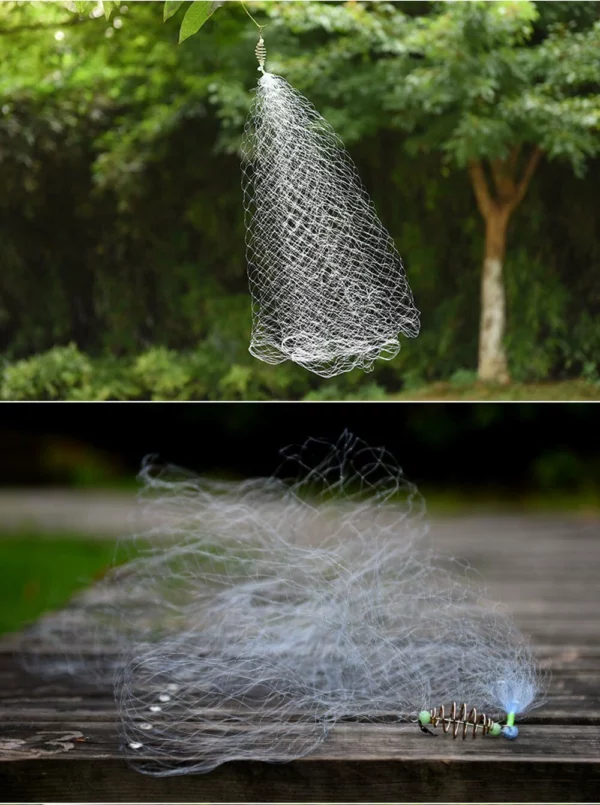 Eruptive Fish Hook Net