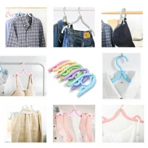 (SUMMER HOT SALE – 50% OFF) Convenience of Travel-Folding Clothes Hanger