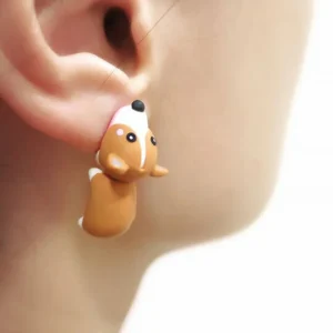 (🔥Summer Flash Sale- 50% OFF) Cute Animal Bite Earring- Buy 4 PAIR GET 10% OFF