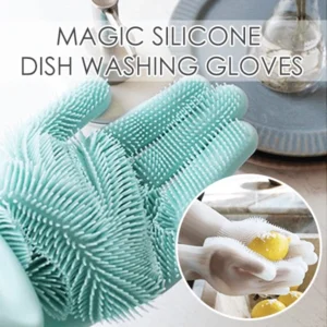 (🎄Christmas Promotion--48%OFF)Magic Silicone Dish Washing Gloves