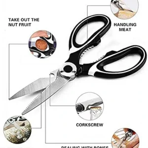 (🔥HOT SALE NOW - 48% OFF) Stainless Steel Scissor - (Buy 2 Get 1 Free)