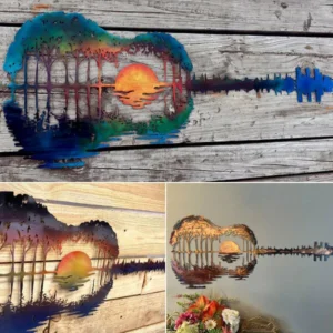 (🎅HOT SALE NOW🎄)Abstract Guitar Metal | Guitarist Art | Ideal Gift For Guitar