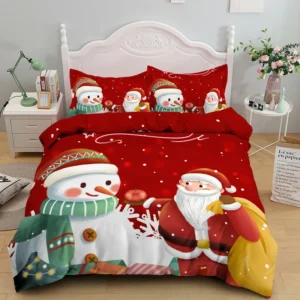 Red Truck Christmas Quilt Bedding Set. It’s The Most Wonderful Time 💗