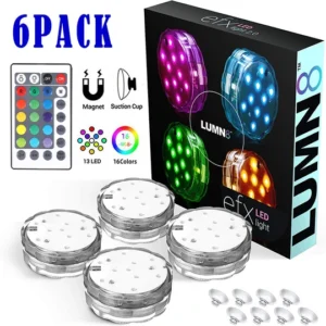 (🔥Clearance Sale - 63% OFF) Submersible LED Pool Lights-BUY 2 GET EXTRA 10%OFF