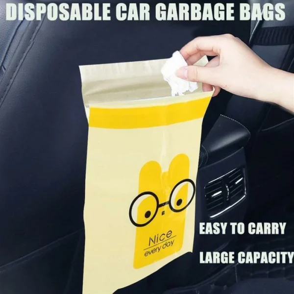 (🎄Christmas Promotion--48%OFF)Biodegradable Easy Stick-On Trash Bag