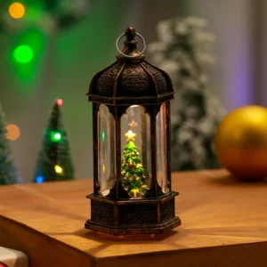 (🎄Early Christmas Sale NOW-50% OFF) LED Lighted Spinning Christmas Lantern🔥Buy More Save More🔥