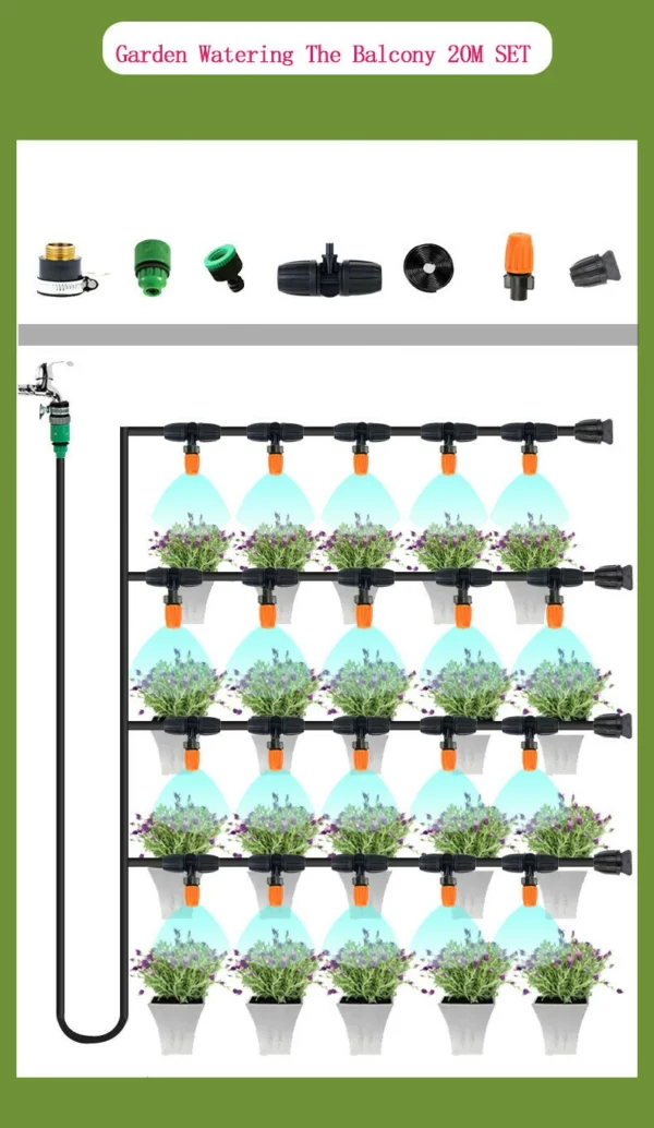 【Summer Hot Sale】Mist cold automatic irrigation system