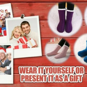 🎅🎅Christmas Sales-2021 Super Soft Warm Cozy Fleece Socks