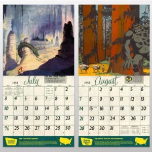 2022 National Park Monsters Calendar