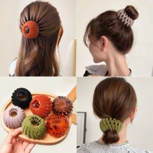 🎅 (EARLY CHRISTMAS SALE - 48% OFF) Lazy Bird's Nest Plate Hairpin