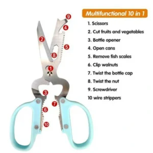 (Easter Promotion- 50% OFF) Multifunctional Portable Detachable Scissors