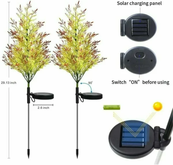 (🎄Early Christmas Sale🎄 - 40% OFF) Solar Garden Christmas Tree Light