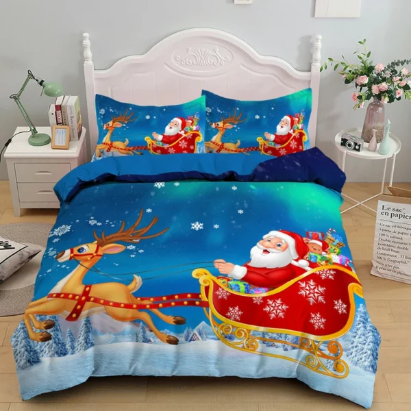 Red Truck Christmas Quilt Bedding Set. It’s The Most Wonderful Time 💗