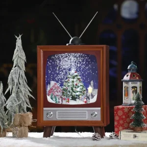 🎅Christmas Pre-Sale-50% OFF🎄Snowing Christmas Retro TV