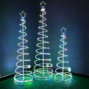 The Choreographed Light Show Tree