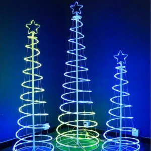 The Choreographed Light Show Tree