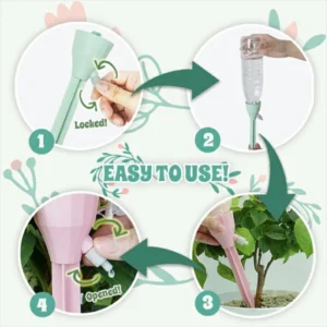 (New Year Hot Sale- 50% OFF) Adjustable Self Watering Tool(3 pcs)