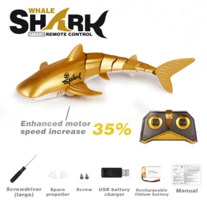 (50% OFF-Sale)Gifts For Children🎁2.4G Realistic Remote Control Shark Toy