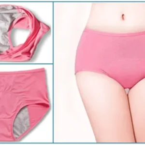 5Pcs/Set High Waist Leak Proof Panties （You Can Remark Product Color And Quantity At Checkout）