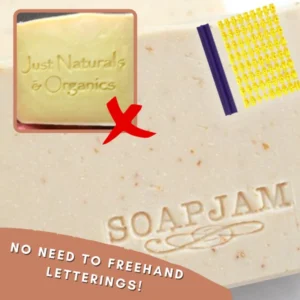 [PROMO 30% OFF] CustomStamp™ Soap Letter Press Set