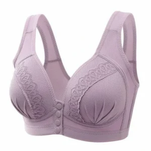 [ 3 PCS ] Convenient Front Button Breathable Bra