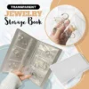 🎅Christmas Sale-Transparent Jewellery Storage Book Set