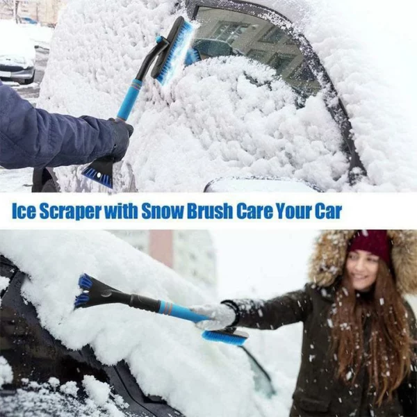 MPOQZI Vehicle-mounted Telescopic Multifunctional Snow Shovel