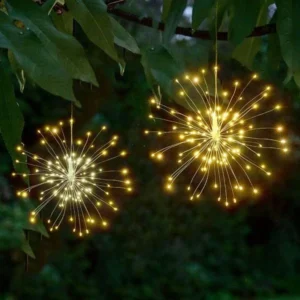 💥Early-Christmas Hot Sale - Solar Firework Light with Remote Control (120 LED)