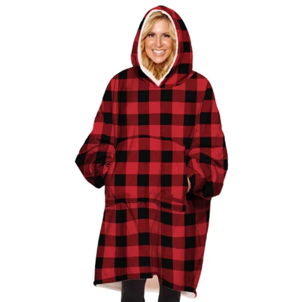 [Christmas & Winter Sale] - Unisex Comfy Oversize Hoodie Blanket