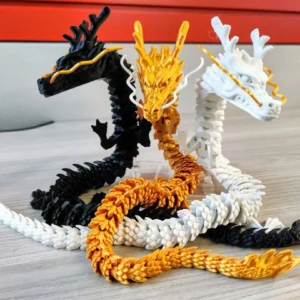 3D printed Articulated Dragon