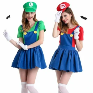 Sexy Super Mario Costume For Women