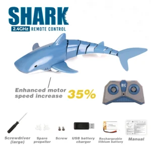 (50% OFF-Sale)Gifts For Children🎁2.4G Realistic Remote Control Shark Toy