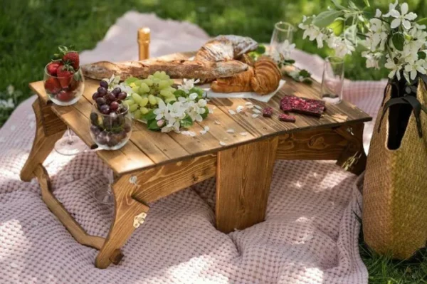 48%OFF-Folding Picnic Basket Table