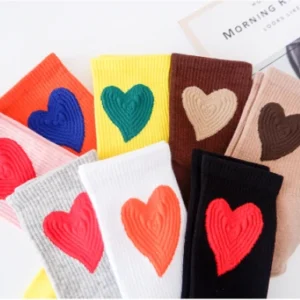 (🎅CHRISTMAS SALE - SAVE 49% OFF)HEART DETAILED ANKLE SOCKS