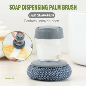 🌲Christmas Promotion 50% Off - Kitchen Soap Dispensing Palm Brush