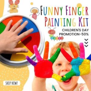 ✨Christmas and Children's Day Hot Sale✨Funny Finger Painting Kit