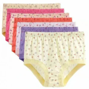 [8 PCS]Oversize 100% Cotton High Waist Older Plus Comfortable Panties