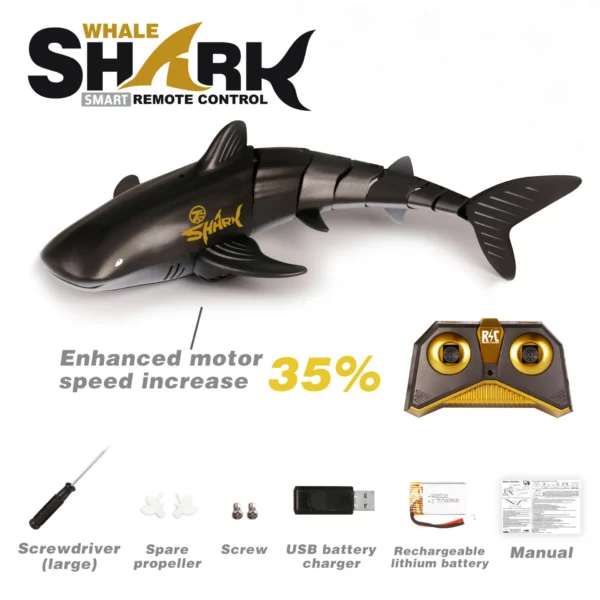 (50% OFF-Sale)Gifts For Children🎁2.4G Realistic Remote Control Shark Toy