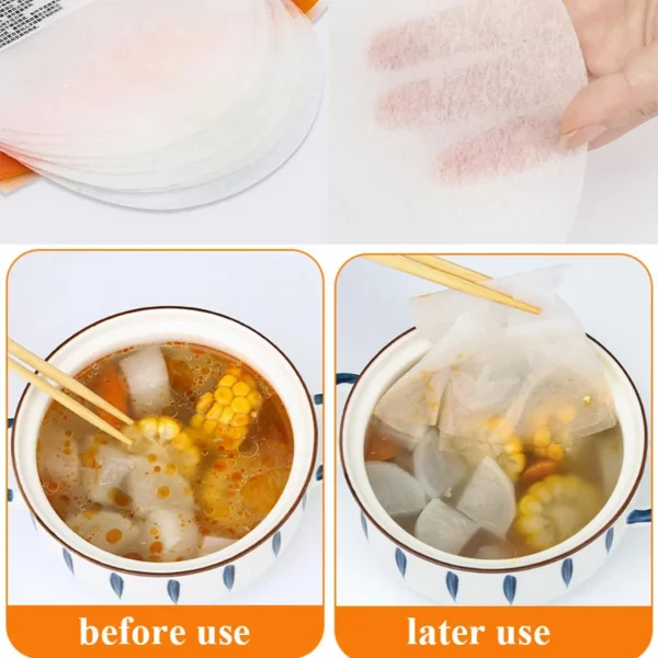 New Year Promotion 50% Off -🔥Household Food Soup Oil Absorbing Paper