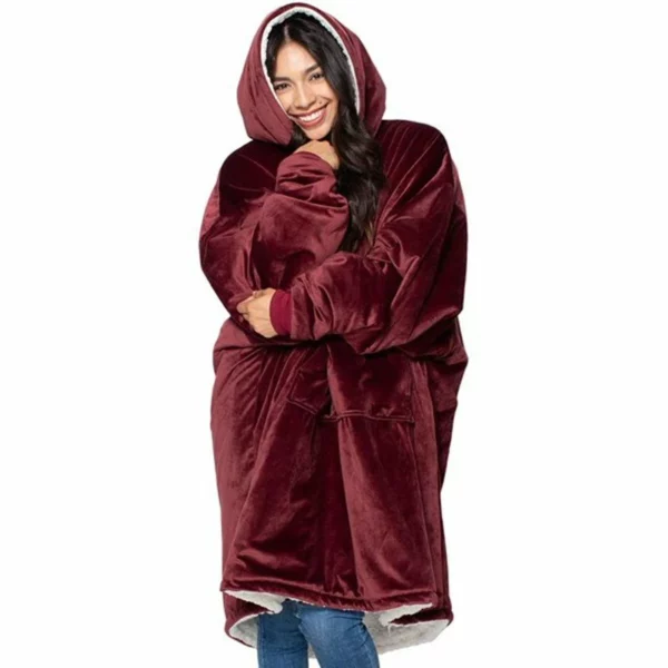 [Christmas & Winter Sale] - Unisex Comfy Oversize Hoodie Blanket