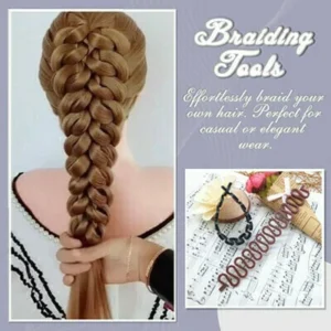 💓Hairdressing Tools(Make different braided hairstyles)