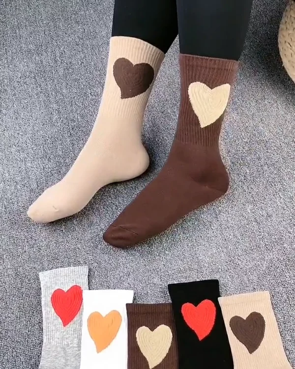 (🎅CHRISTMAS SALE - SAVE 49% OFF)HEART DETAILED ANKLE SOCKS