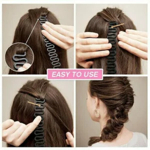 💓Hairdressing Tools(Make different braided hairstyles)