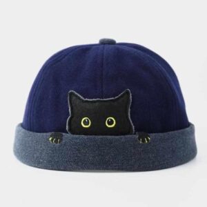 North Royal Knitted Melon Cat Hat