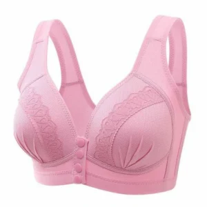 [ 3 PCS ] Convenient Front Button Breathable Bra